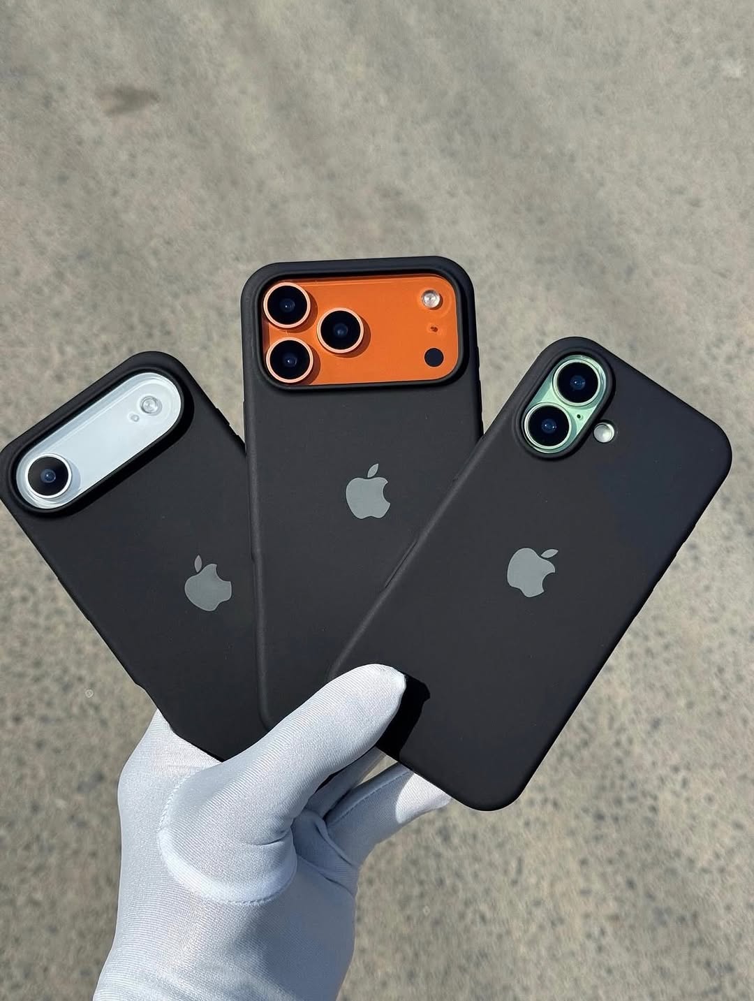 iPhone 17 Pro Max Original Silicone Case/Cover, Liquid Silicone Phone Case Soft Anti-Scratch Microfiber Lining, Full Body Shockproof Slim Cover/Case