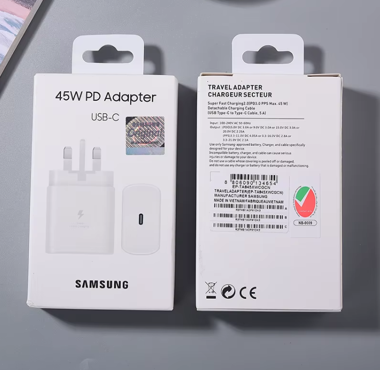 Galaxy Charger Super Fast Charging 45W USB C Type C Android/iPhone Charger for Galaxy A57, A37, A17, A56, A36, A26,A16, A07, A06, S26 Ultra,/S25/S24/S23/S22/S21 Ultra A15,A55,A54,A25 Google Pixel
