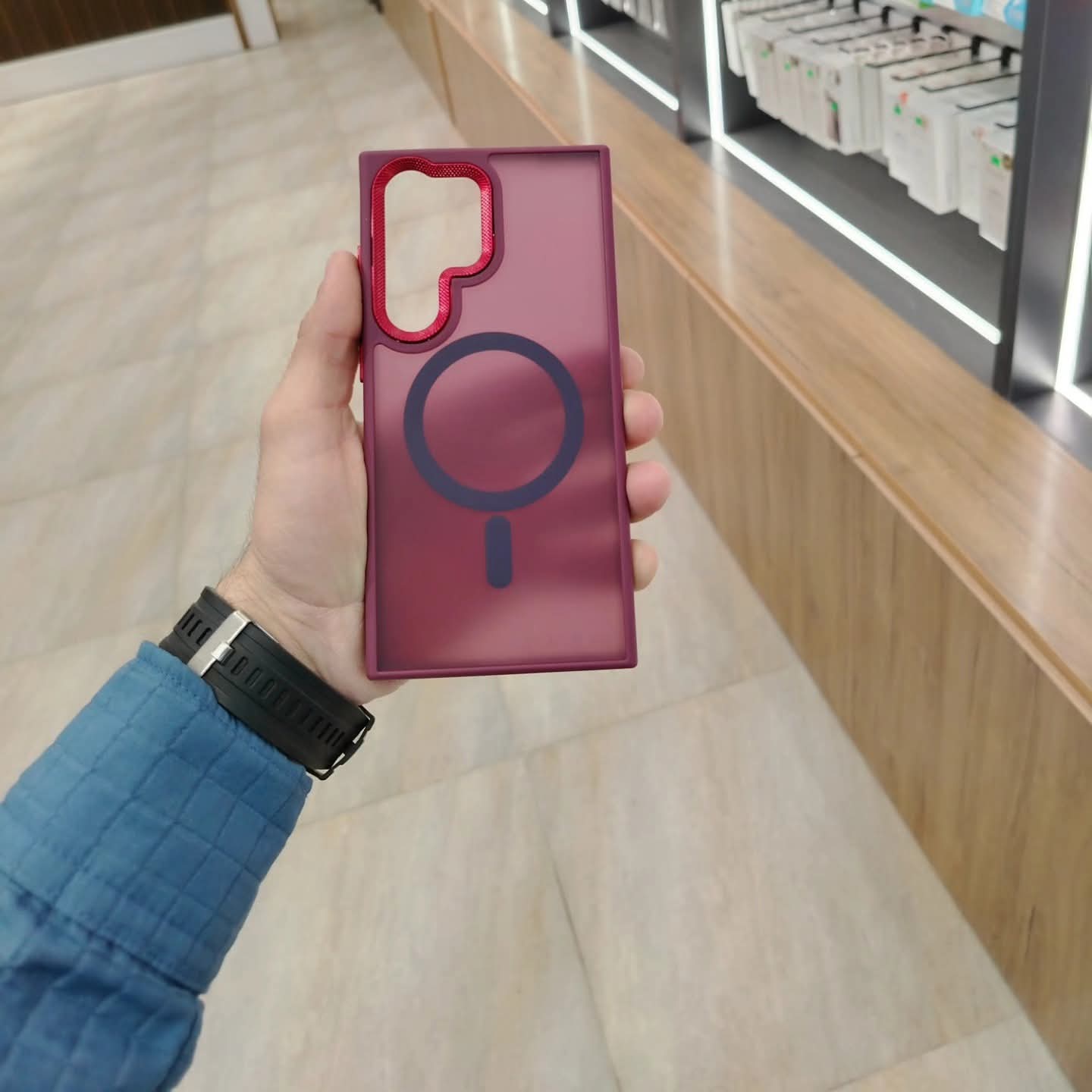 Samsung Galaxy Translucent case/cover for S25 Ultra, S24 Ultra, S23 Ultra, S22 ultra, S21 Ultra, S25 Edge A16, A17, A26, A36, A55, A56 Magsafe cover magnetic wireless charging cover