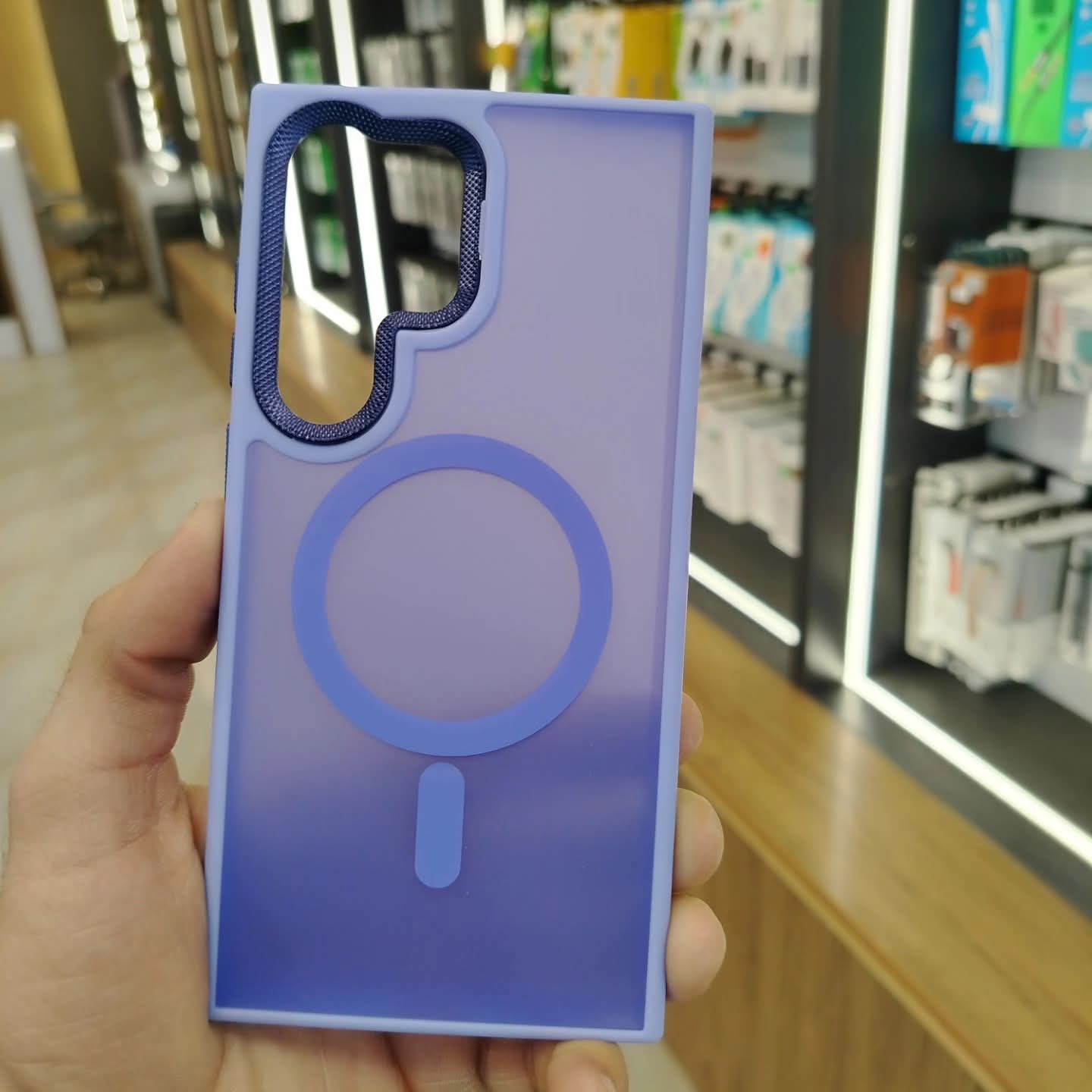 Samsung Galaxy Translucent case/cover for S25 Ultra, S24 Ultra, S23 Ultra, S22 ultra, S21 Ultra, S25 Edge A16, A17, A26, A36, A55, A56 Magsafe cover magnetic wireless charging cover