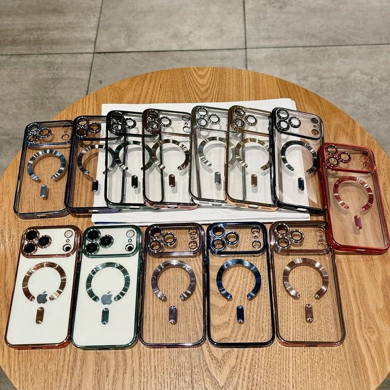 Apple iPhone 17 Pro Max, 17 Pro, 17 Air Clear magsafe cover/case with camera lens protection