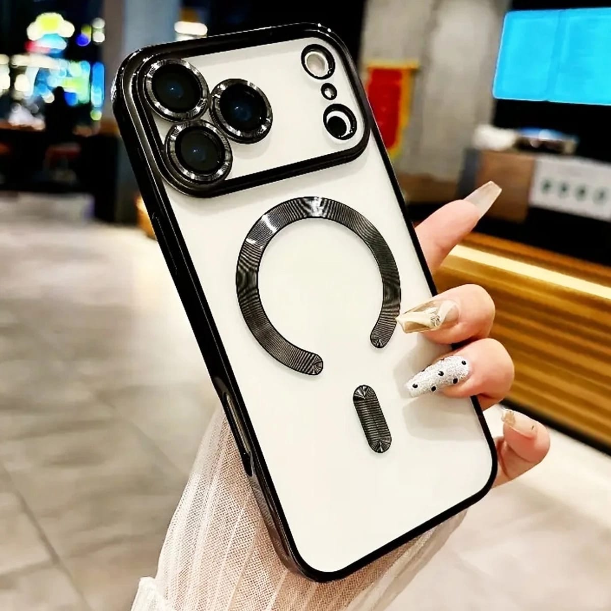 Apple iPhone 17 Pro Max, 17 Pro, 17 Air Clear magsafe cover/case with camera lens protection