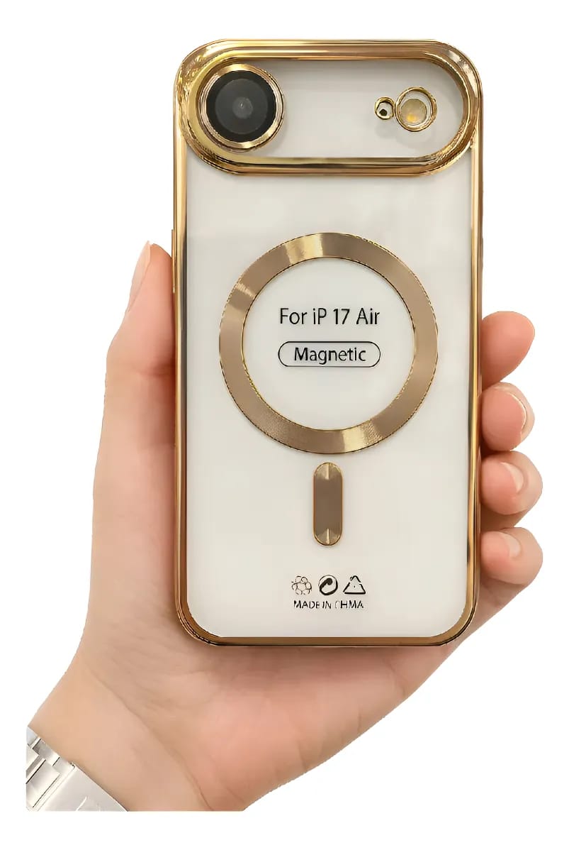 Apple iPhone 17 Pro Max, 17 Pro, 17 Air Clear magsafe cover/case with camera lens protection
