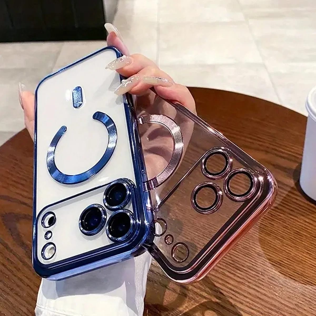 Apple iPhone 17 Pro Max, 17 Pro, 17 Air Clear magsafe cover/case with camera lens protection