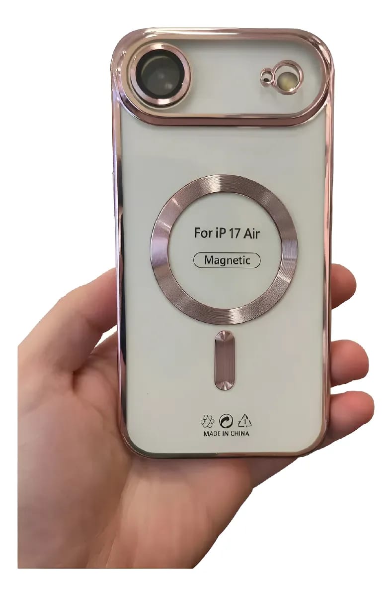 Apple iPhone 17 Pro Max, 17 Pro, 17 Air Clear magsafe cover/case with camera lens protection