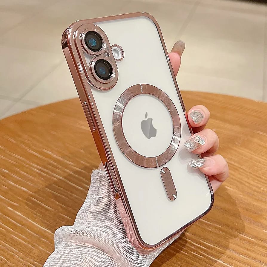 Apple iPhone 17, 16 Pro Max, 16 Pro, 16, 15 Pro Max, 15 Pro, 15, 14 Pro Max, 14 Pro, 14, 13 Pro Max, 13 Pro, 13, 12 Pro Max, 12 Pro, 12, 11 Pro Max, 11 Pro, 11 Case/Cover Magsafe charging Lens Protec