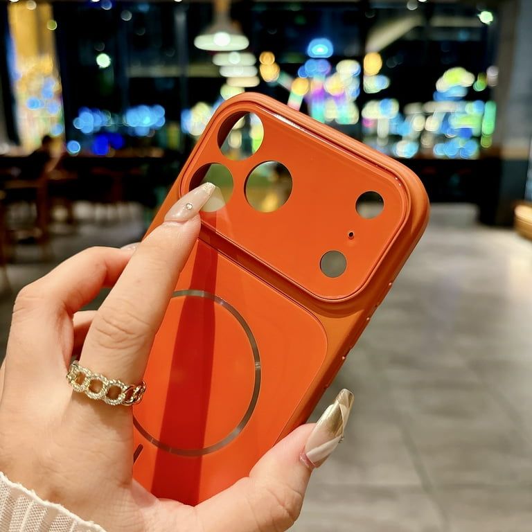 Apple iphone 17 Pro Max Clear Magsafe Cover/Case Luxury Magsafe Lens protectors for  iPhone17 Pro Max