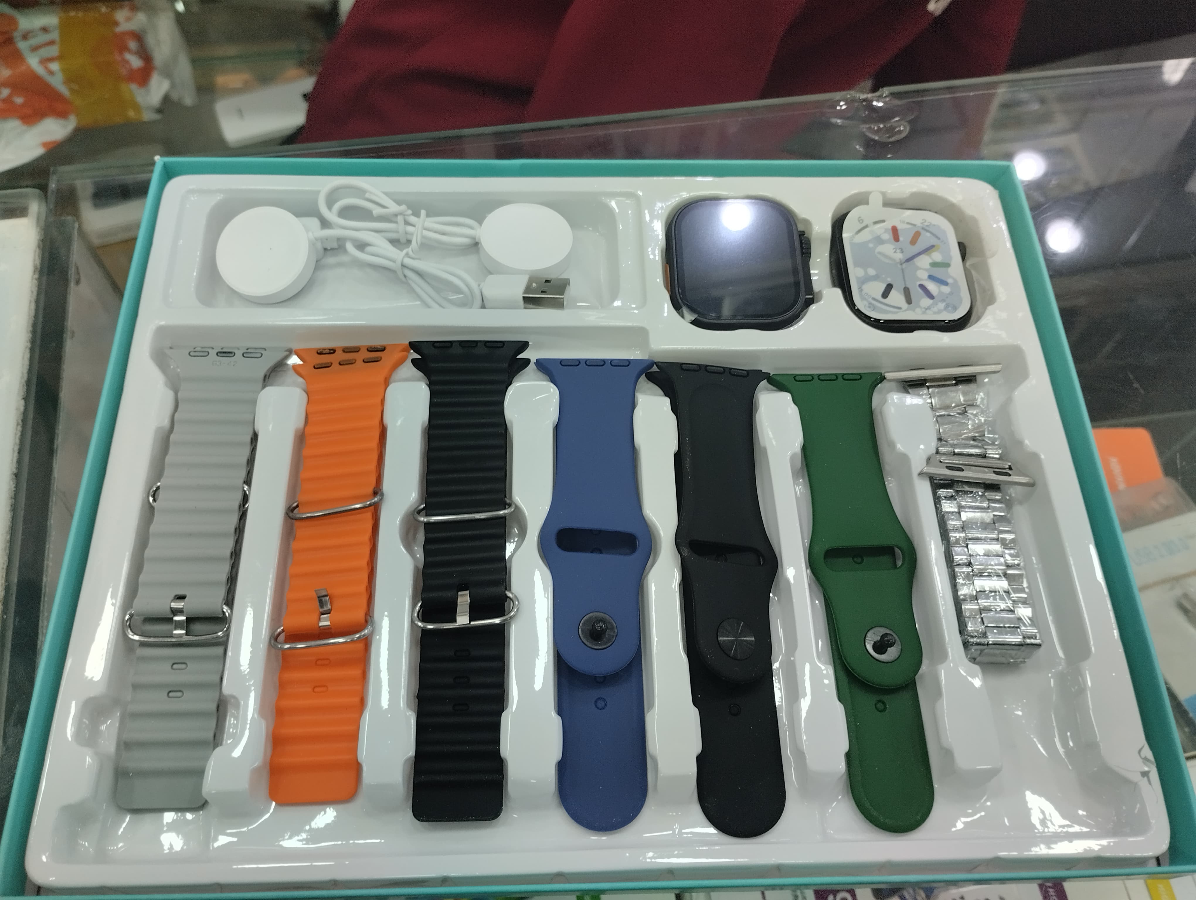 Smartwatch with 1 free extra fashion Smart Watch for Men & Women Fitness: Fitness Tracker with Blutooth Call 24/7 Heart Rate SpO2 Sleep Monitor, IPX3 Waterproof, Sport Mode, Activity Trackers, Compati