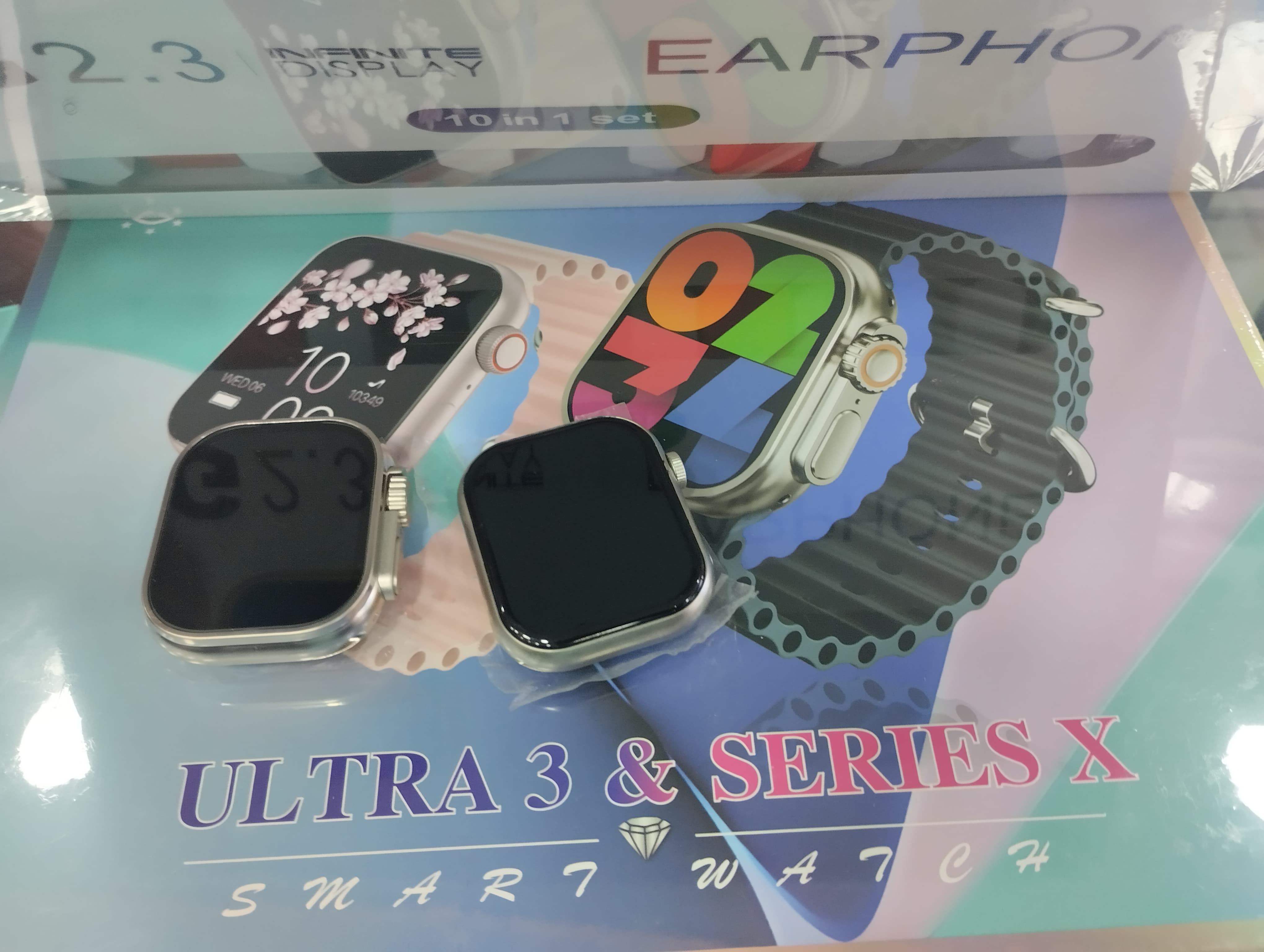 Smartwatch with 1 free extra fashion Smart Watch for Men & Women Fitness: Fitness Tracker with Blutooth Call 24/7 Heart Rate SpO2 Sleep Monitor, IPX3 Waterproof, Sport Mode, Activity Trackers, Compati