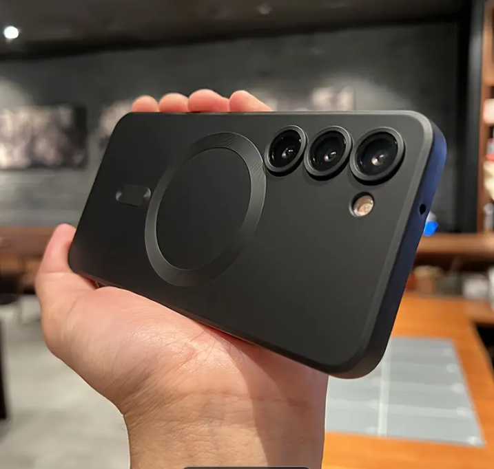 Samsung Galaxy cover/case for S25 Ultra/ S25 Plus/ S24 Ultra/ S24FE/ S23 Ultra/ S22 Ultra/ S21 Ultra/ S20 FE/Plus magsafe, Wireless Charging Camera Lens Protection Shockproof Magnetic Phone Case