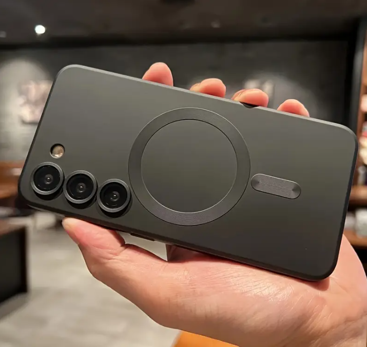 Samsung Galaxy cover/case for S25 Ultra/ S25 Plus/ S24 Ultra/ S24FE/ S23 Ultra/ S22 Ultra/ S21 Ultra/ S20 FE/Plus magsafe, Wireless Charging Camera Lens Protection Shockproof Magnetic Phone Case