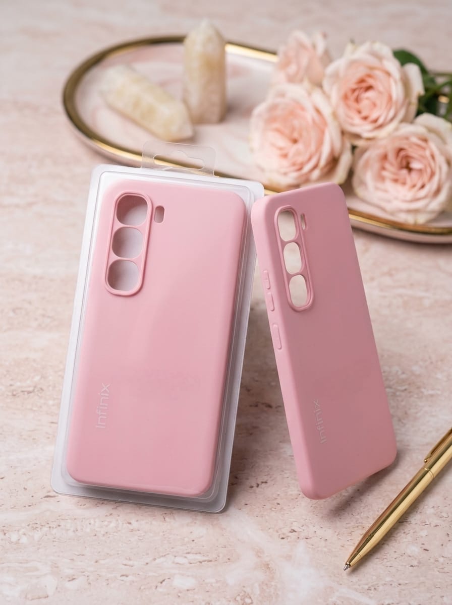 Infinix Cover/Case for Hot 60i, Hot 60 Pro, Hot 60 Pro Plus+ Liquid Silicone phone case/cover for infinix