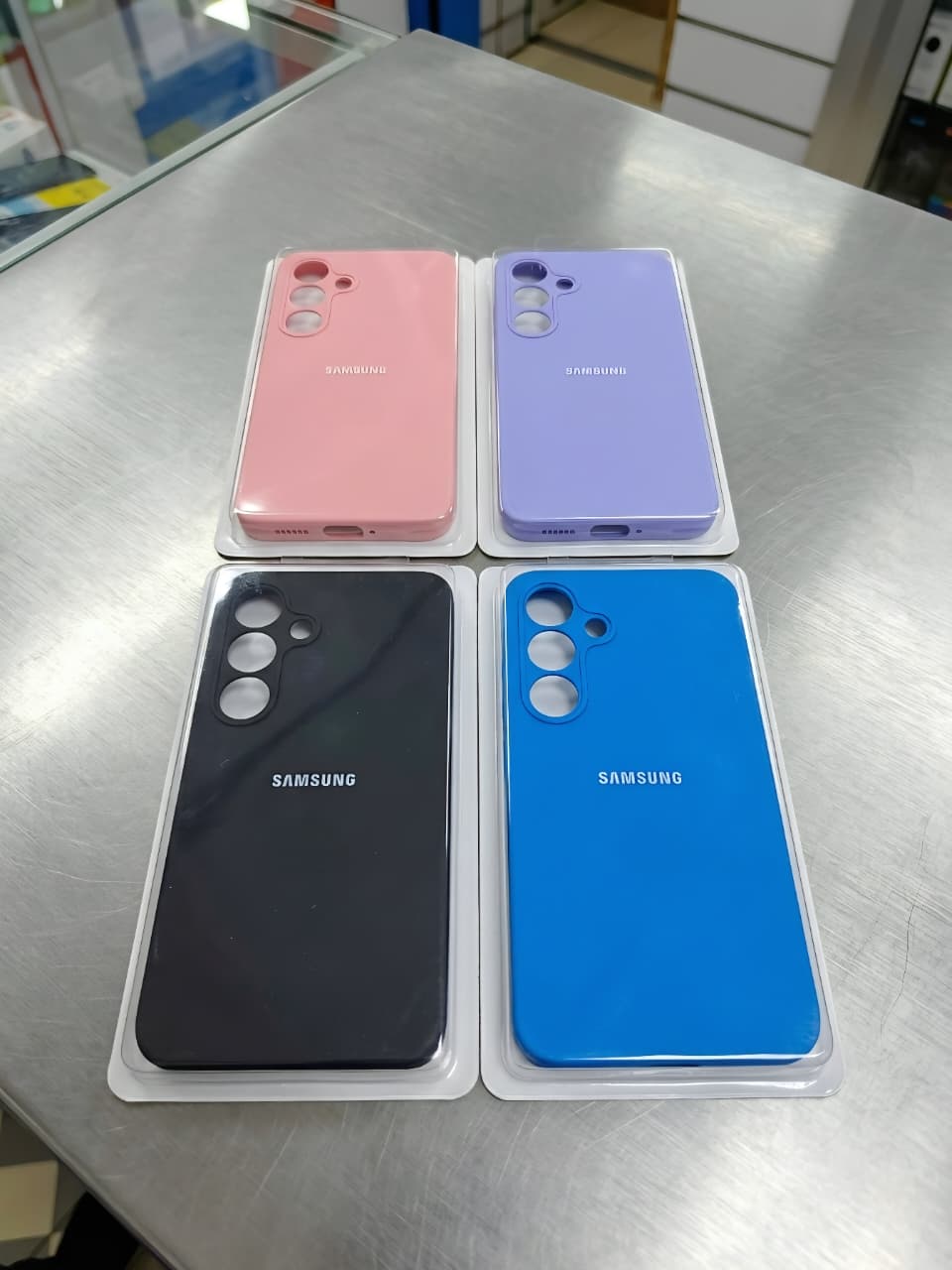 Samsung Galaxy Cover/Case for A57, A37, A17, A16, A36, A56, A26, A15, A55, A35, A25, A54, A34, A24, A53, A33, A23, A52, A32 Premium Fashion Original Silicone Case/Cover, Liquid Silicone Phone Case