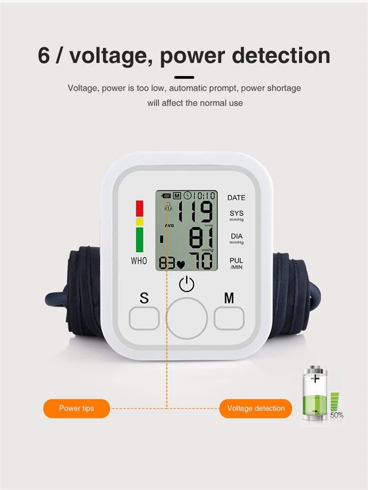 Best Price For Digital Blood Pressure Monitor Machine Health Vascular Heartbeat Test