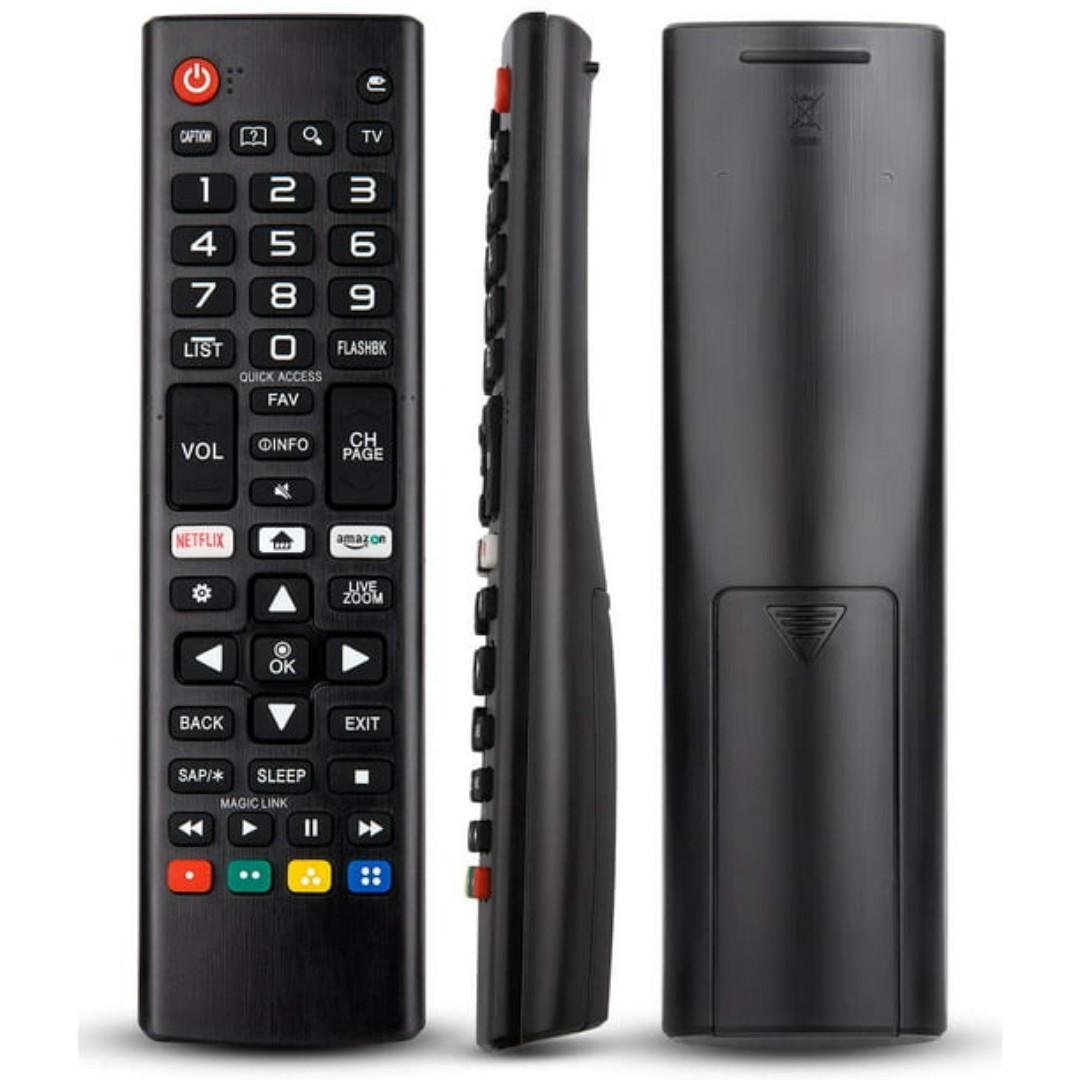 LG smart tv remote control which has YouTube and Netflix button uses triple A batteries