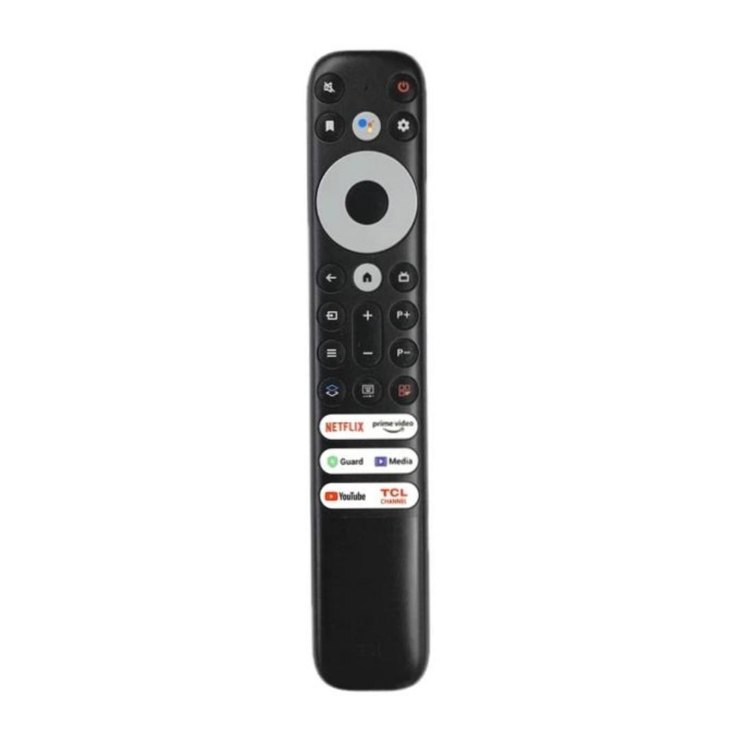 TCL smart tv remote control with Netflix primevideo YouTube media guard button