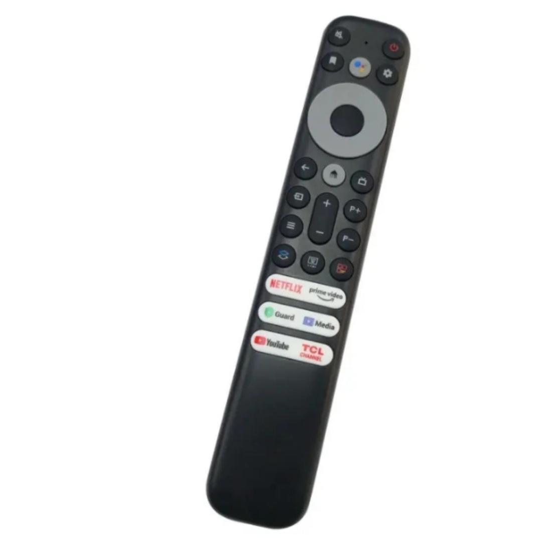 TCL smart tv remote control with Netflix primevideo YouTube media guard button