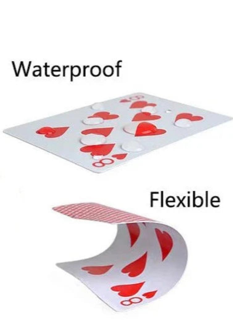 100% plastic poker card oktexas JDL royal water proof and durable