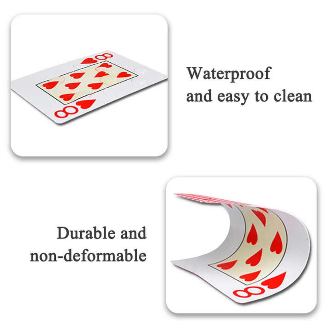 100% plastic poker card oktexas JDL royal water proof and durable