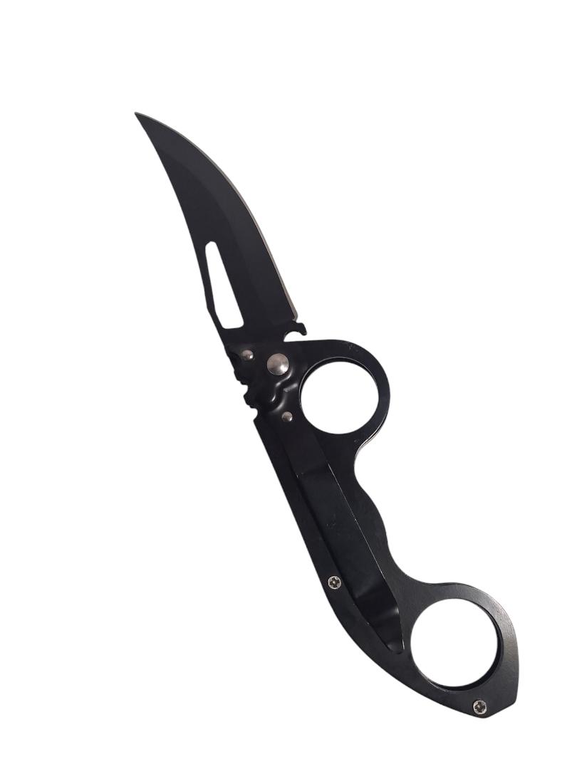 Foldable indoor and outdoor pocket knife which is stainless steel 22 centimeters long