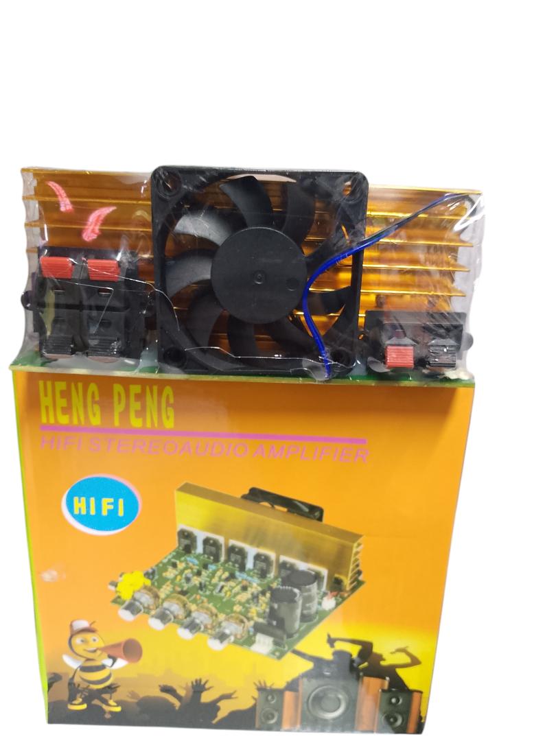 Hifi stereo audio amplifier green board 2.1CH