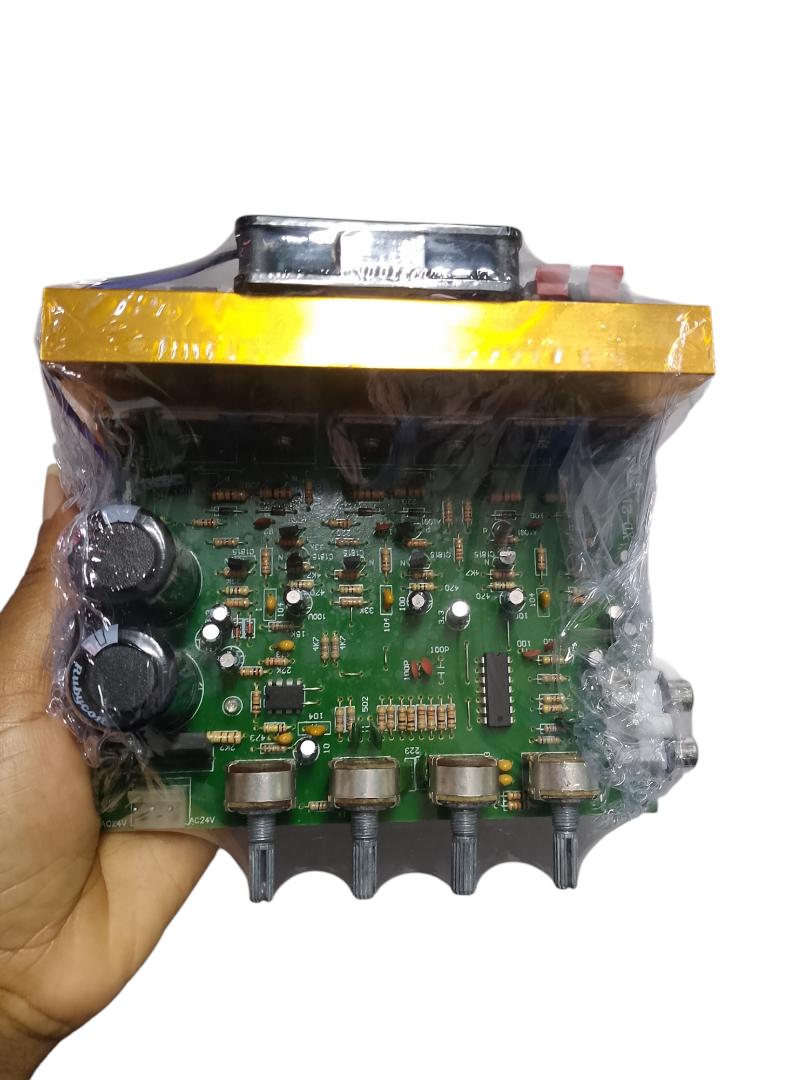 Hifi stereo audio amplifier green board 2.1CH