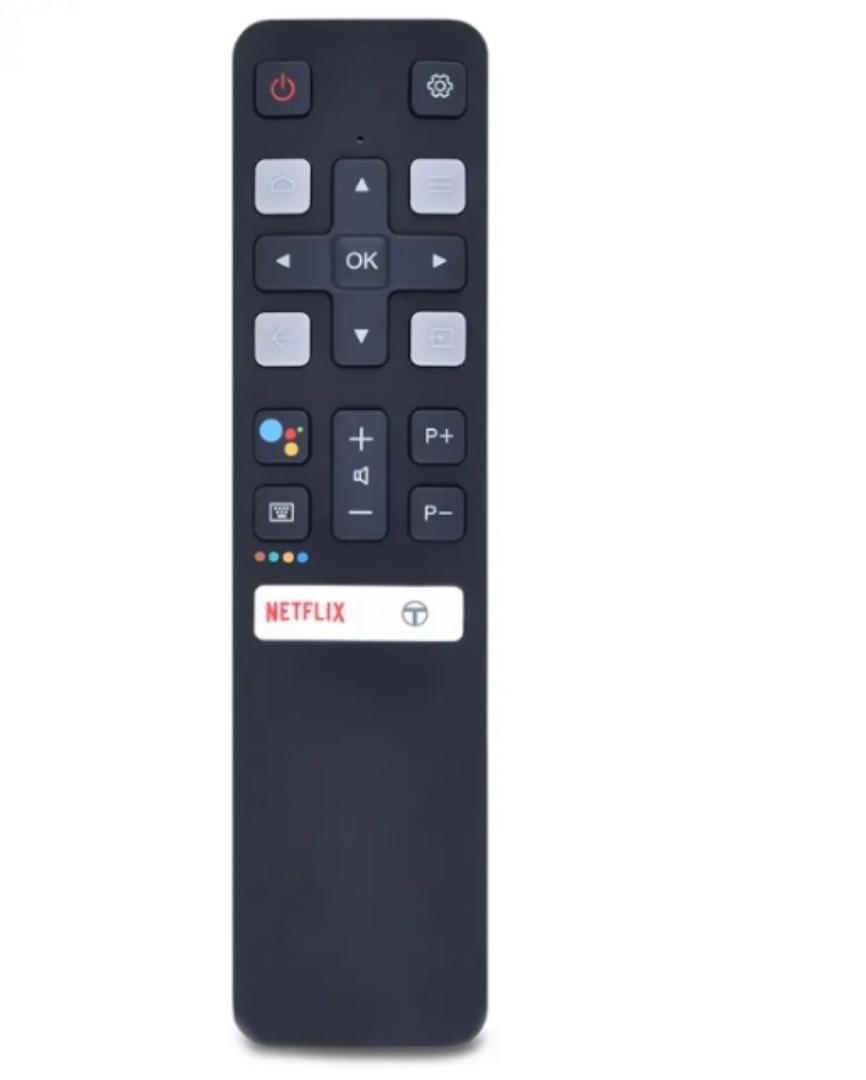 TCL smart tv remote control which uses triple A batteries