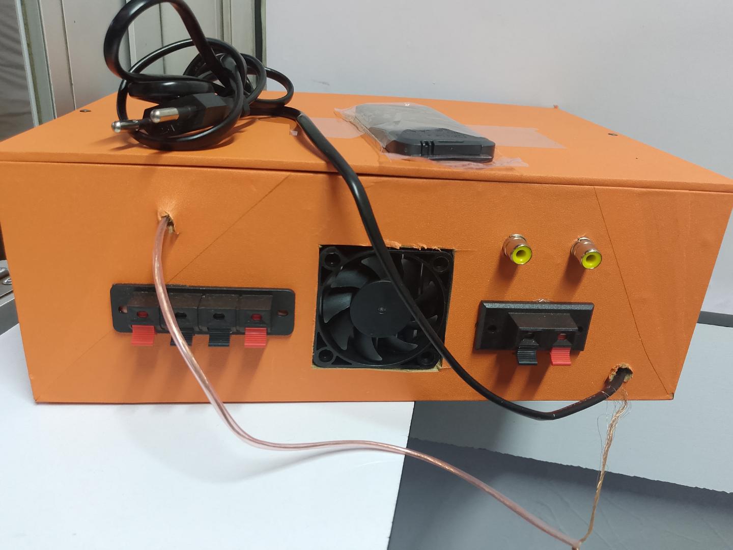 Jua Kali amplifier radio locally made