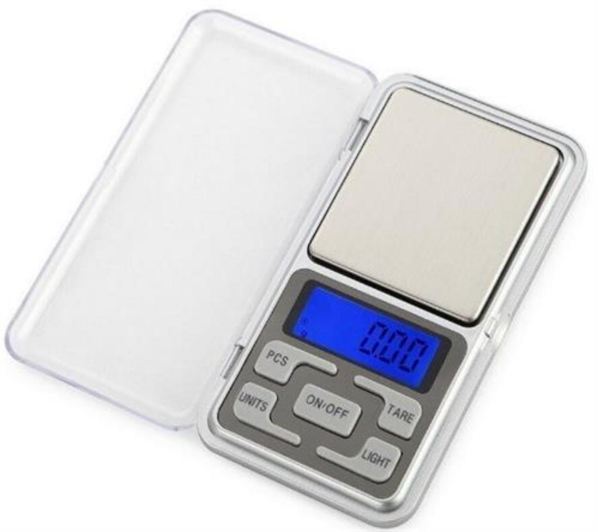 Pocket weighing scale measuring upto 200g/0.01g uses triple A batteries 2 pieces