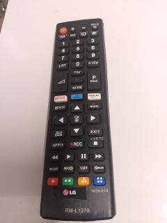 LG smart tv remote control that uses triple A batteries