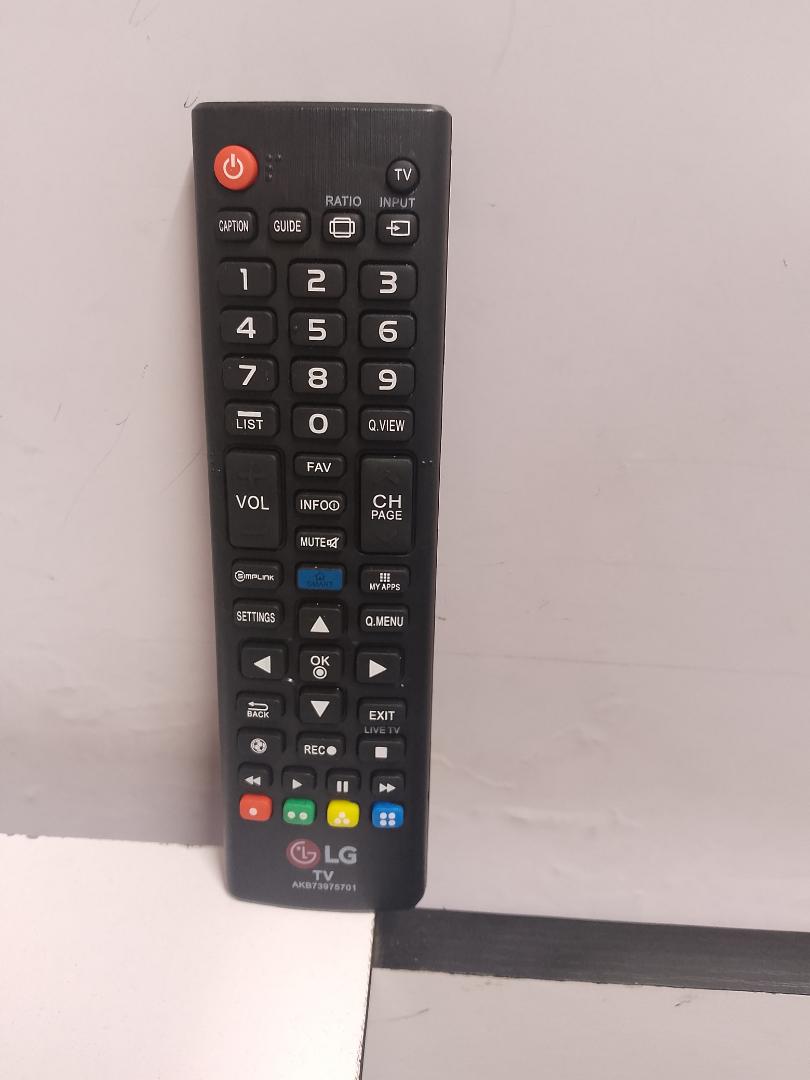 LG digital tv remote control which uses triple A batteries
