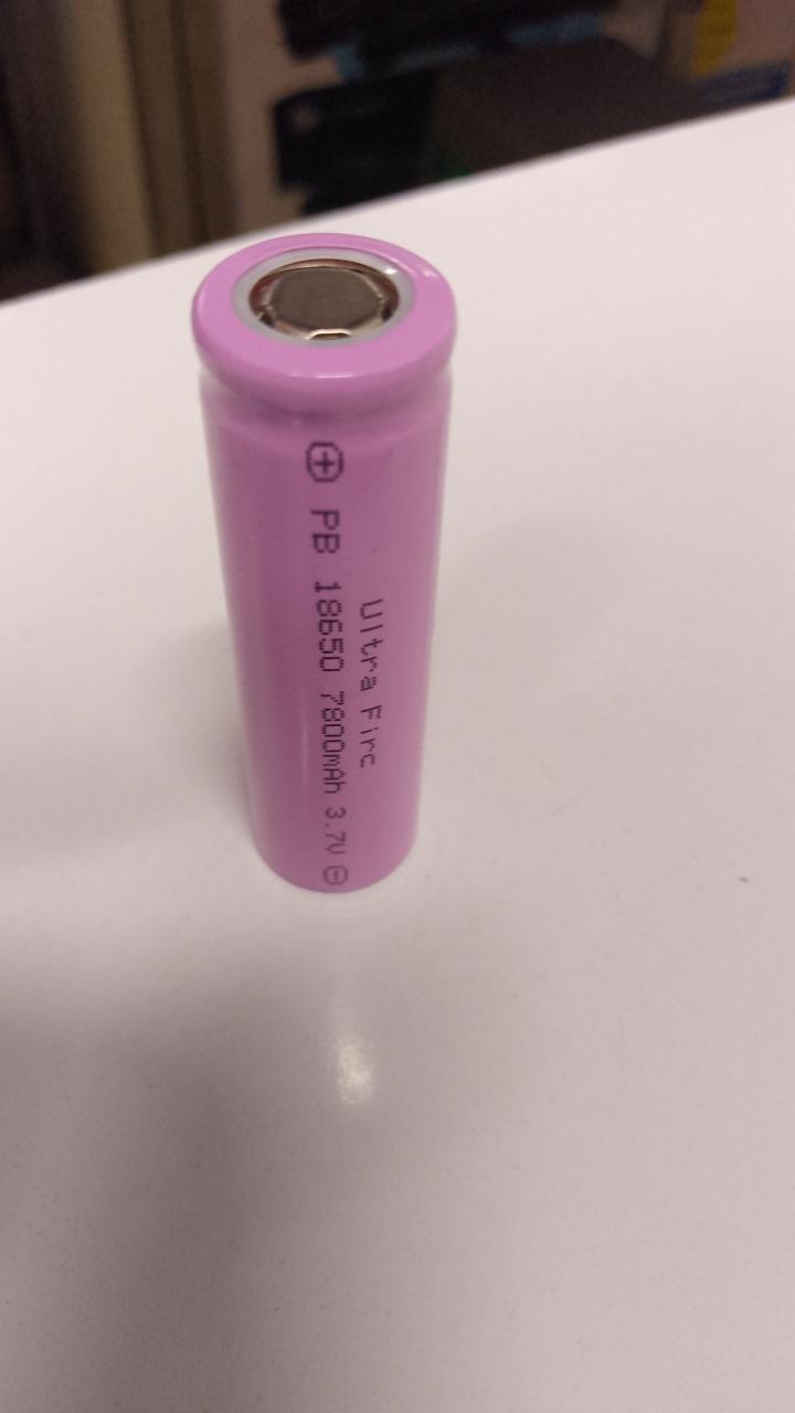 Rechargeable lithium battery 18650 7800mAh 3.7V can be used on torches camera and many other things