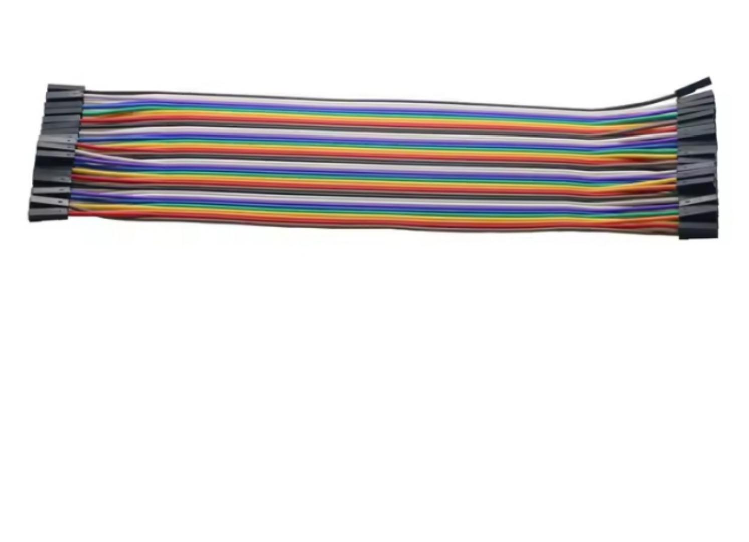 Jumper wires male-female Male-Male Female-Female jumper wire to use in a bread board or projects