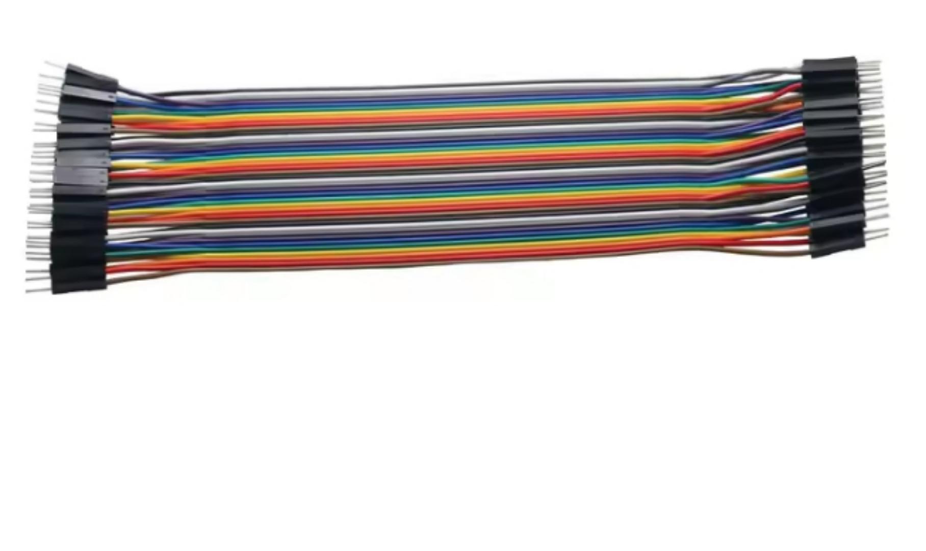Jumper wires male-female Male-Male Female-Female jumper wire to use in a bread board or projects