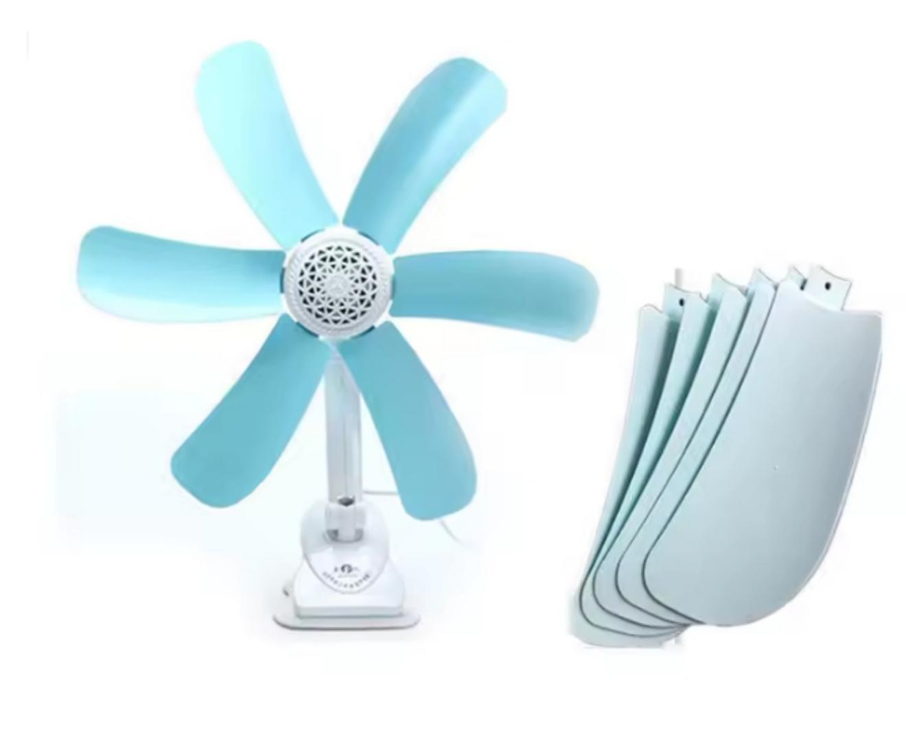 Energy saving cooling Fan breeze which can be clipped place on table wall or ceiling fan