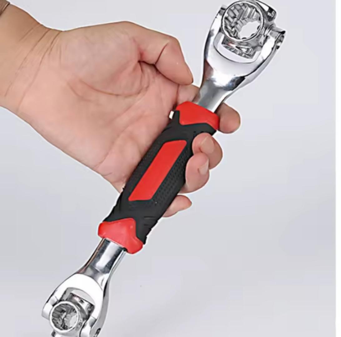 48 in 1 multipurpose bolt torque socket wrench 360 degree rotation multifunctional spanner universal wrench