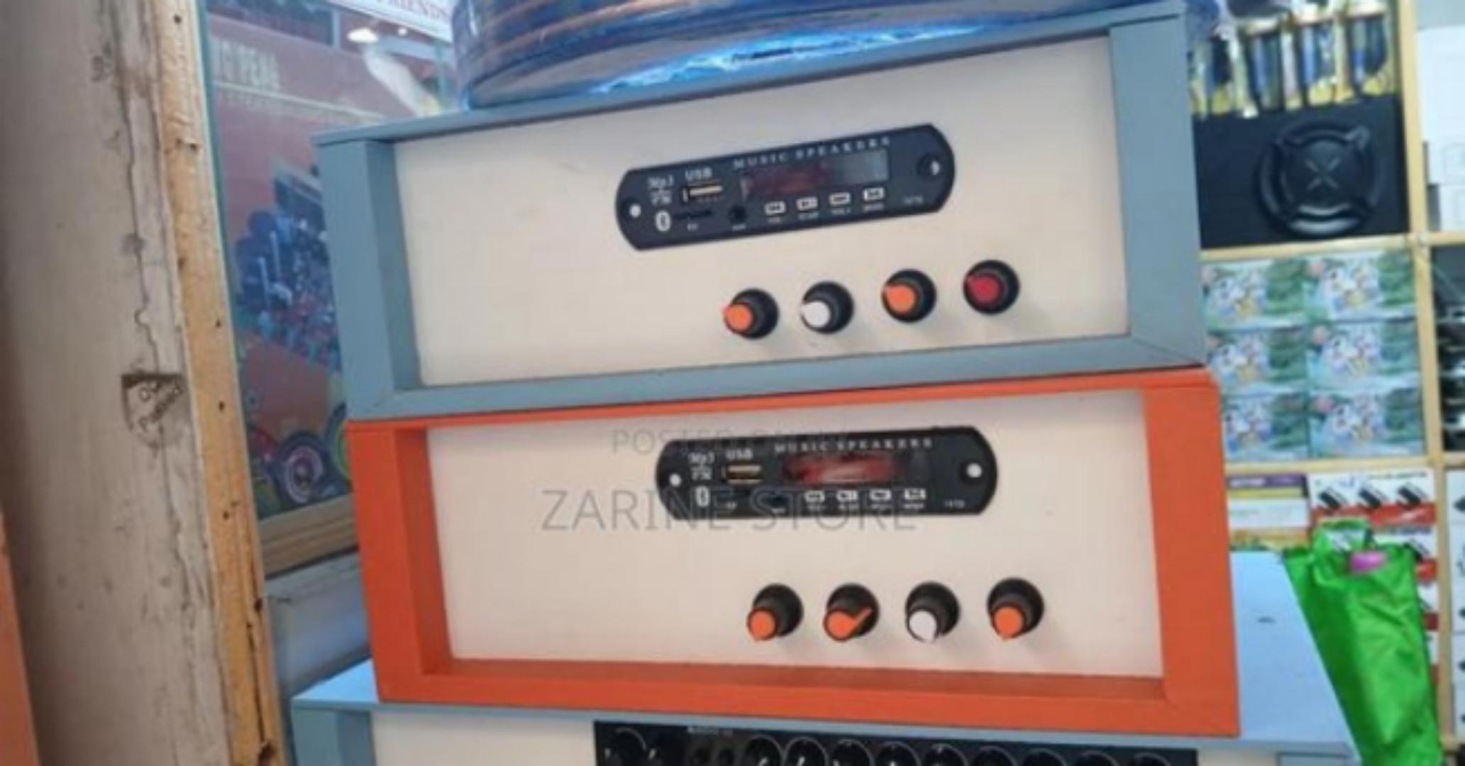 Jua Kali amplifier radio locally made