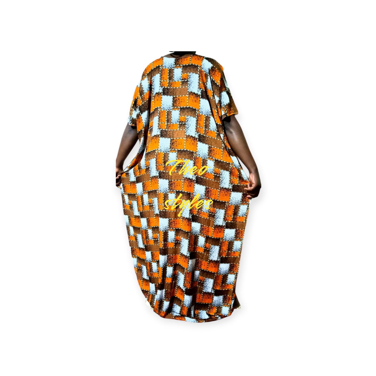 Radom Coloured Free size Swahili Dera with Elegant prints