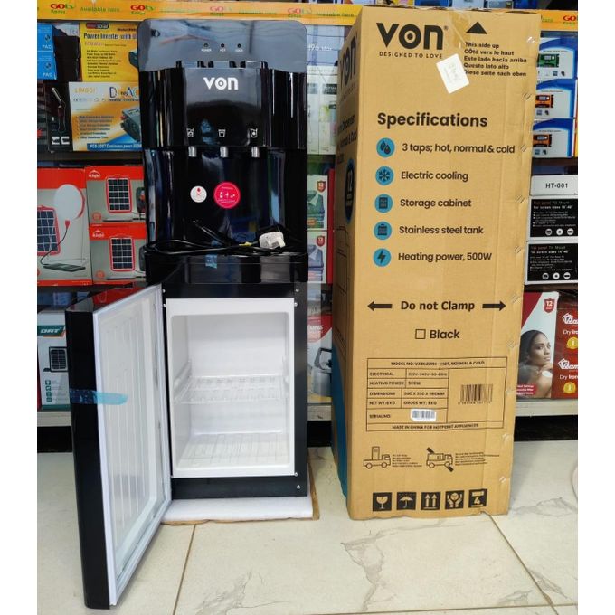 VON VADL2211K Hot, Normal & Cold Water Dispenser with Electric Cooling