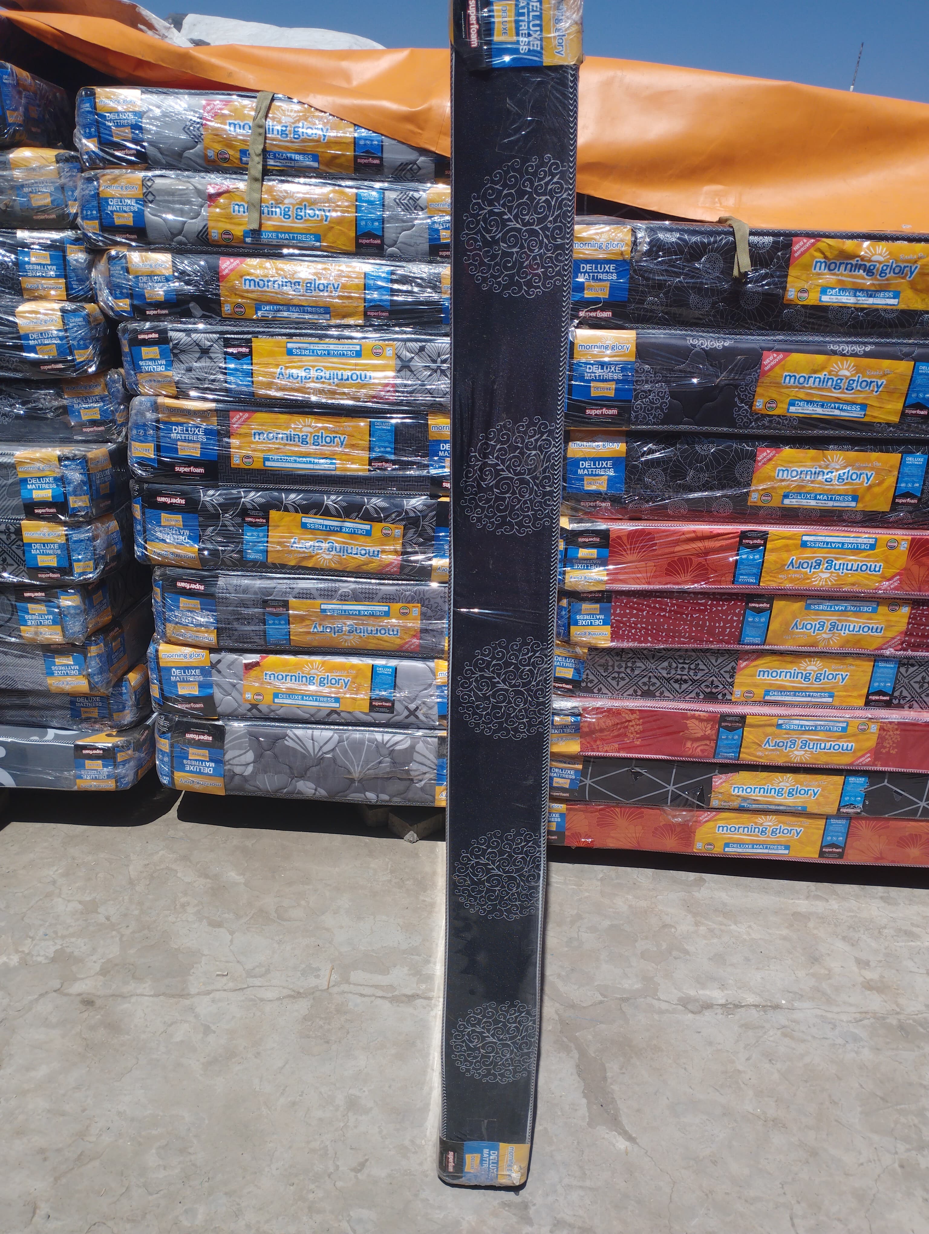 3½×6×6 inch plain morning glory superfoam medium density mattress