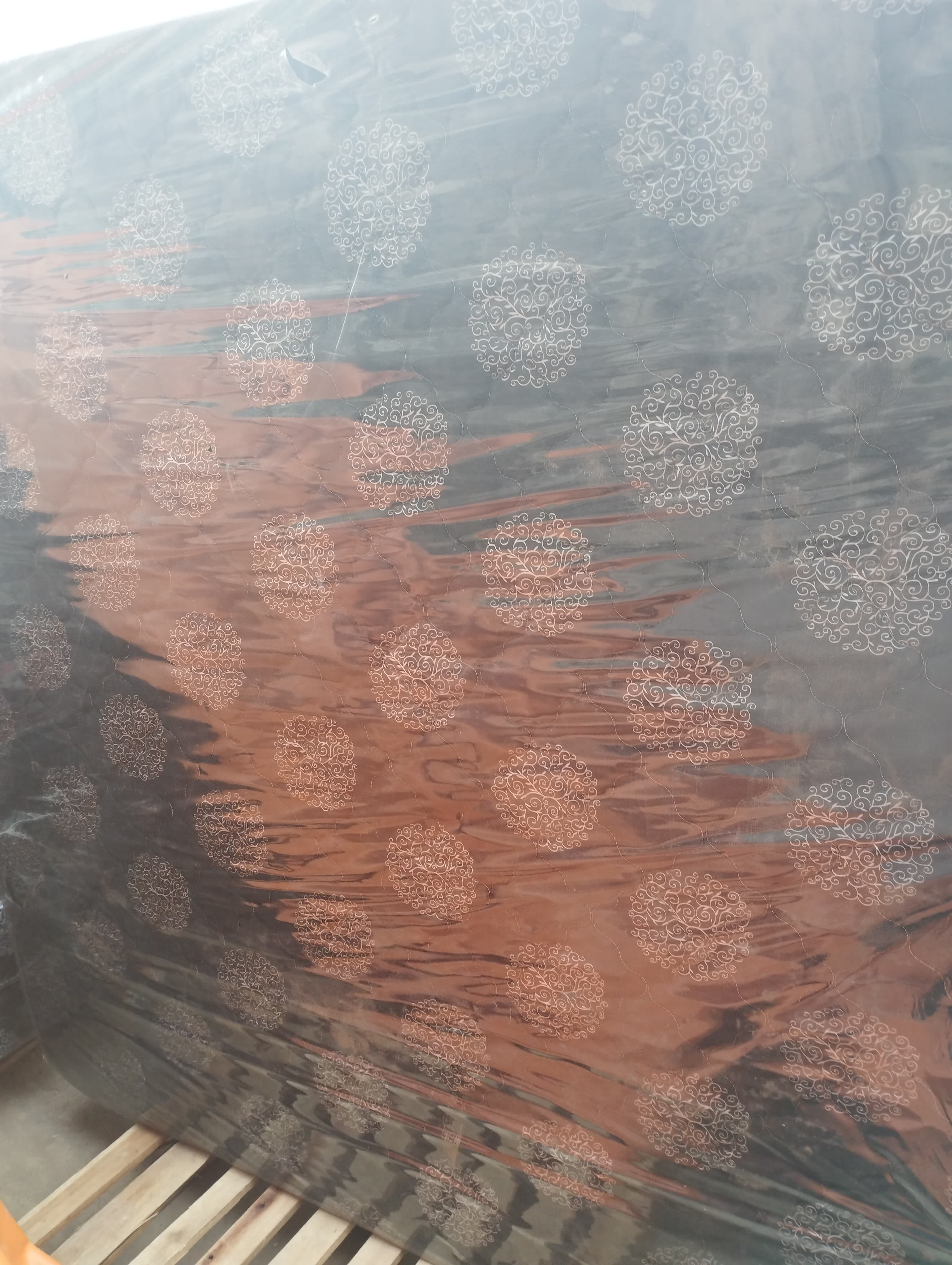 6×6×12 inch quilted morning glory superfoam medium density mattress