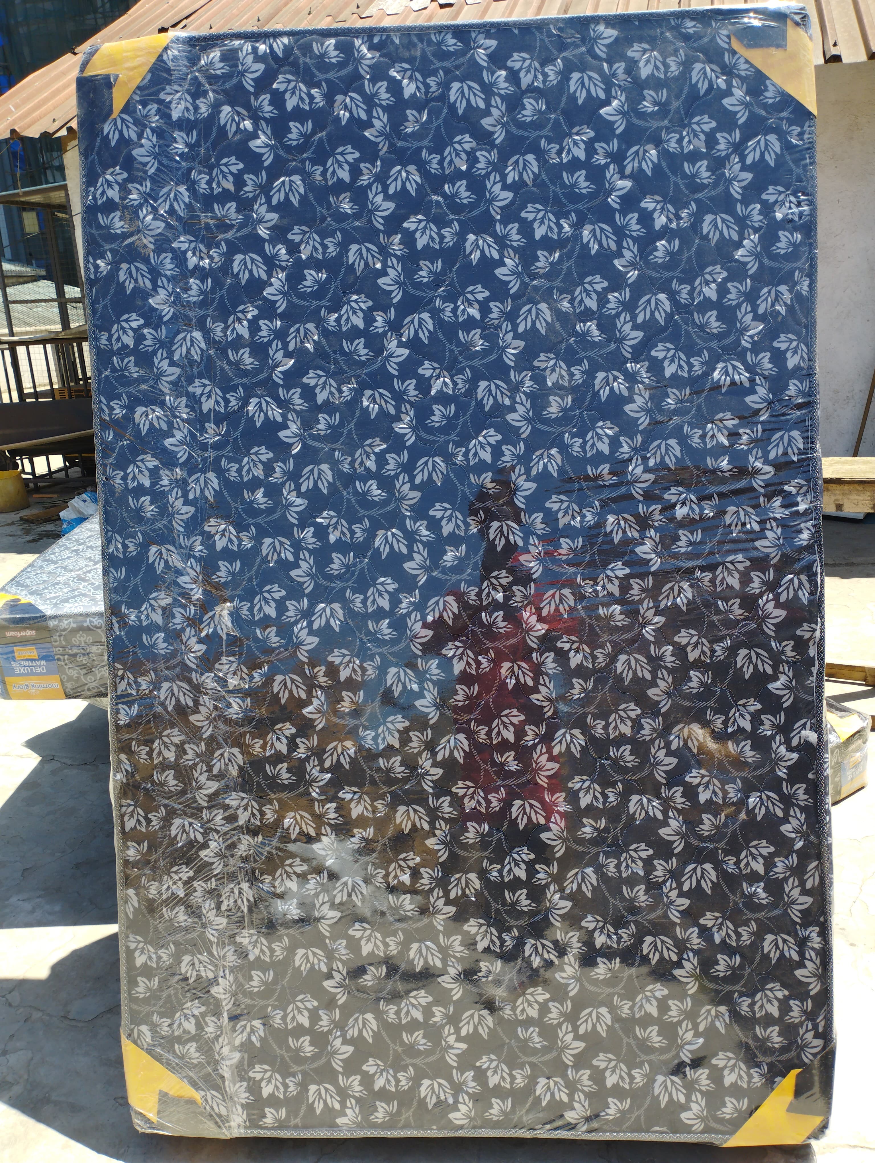 4×6×8 inch quilted morning glory superfoam medium density mattress