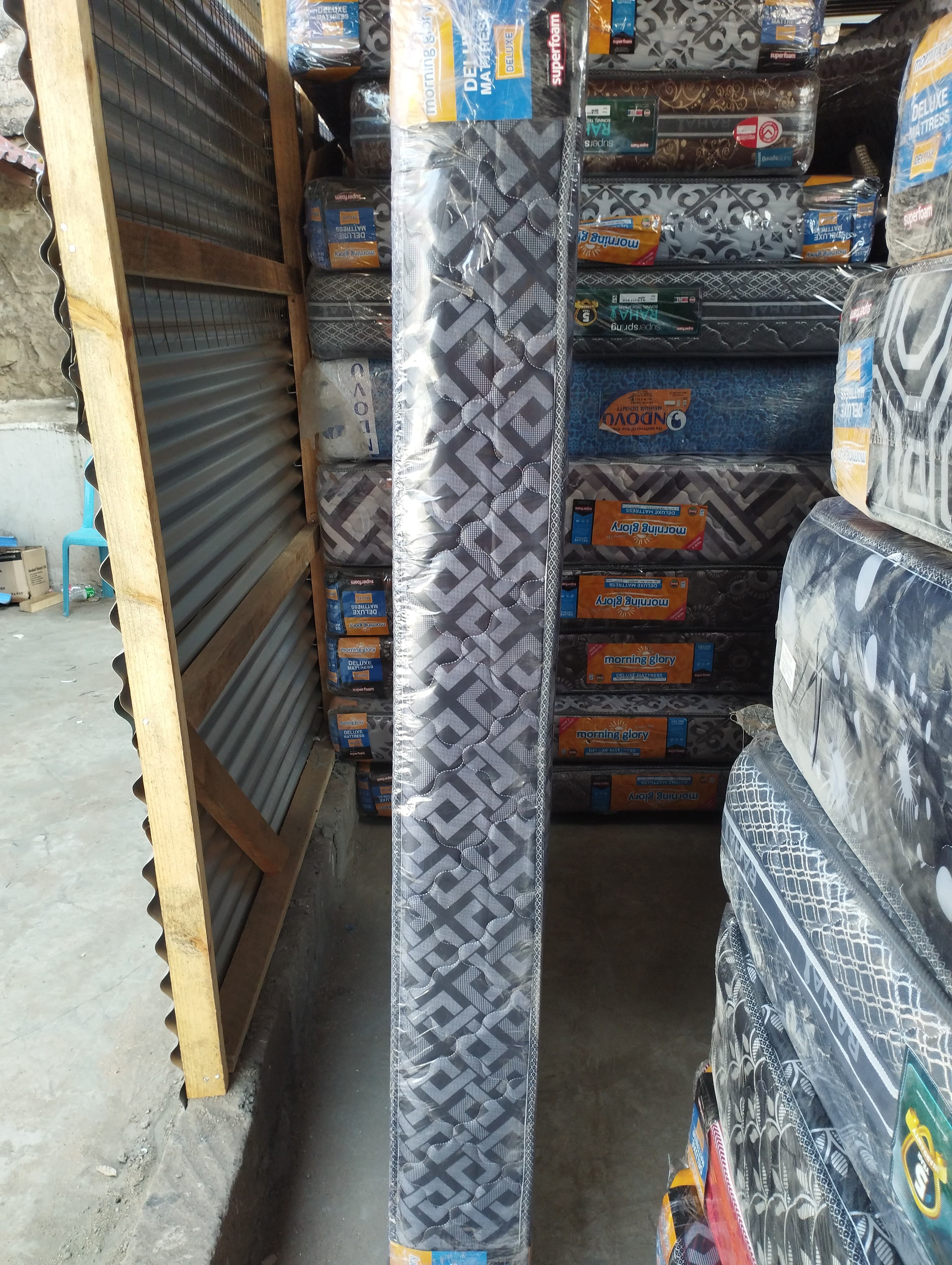 4×6×8 inch quilted morning glory superfoam medium density mattress