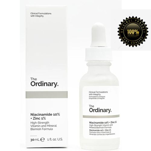The Ordinary Niacinamide 10% + Zinc 1% Face Serum - 30ml For Oil Control & Minimising Pores