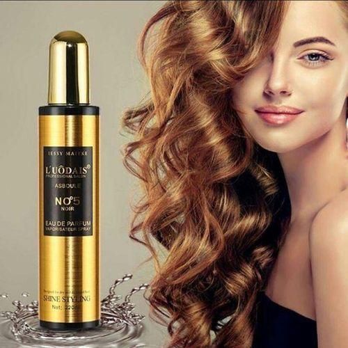 Luodais NO.5 Shine Hair Spray Perfume For Human Hair/Wigs/Weaves PLUS SHARE THIS PRODUCT 2Pc Pack Black Stretchy Wig Cap