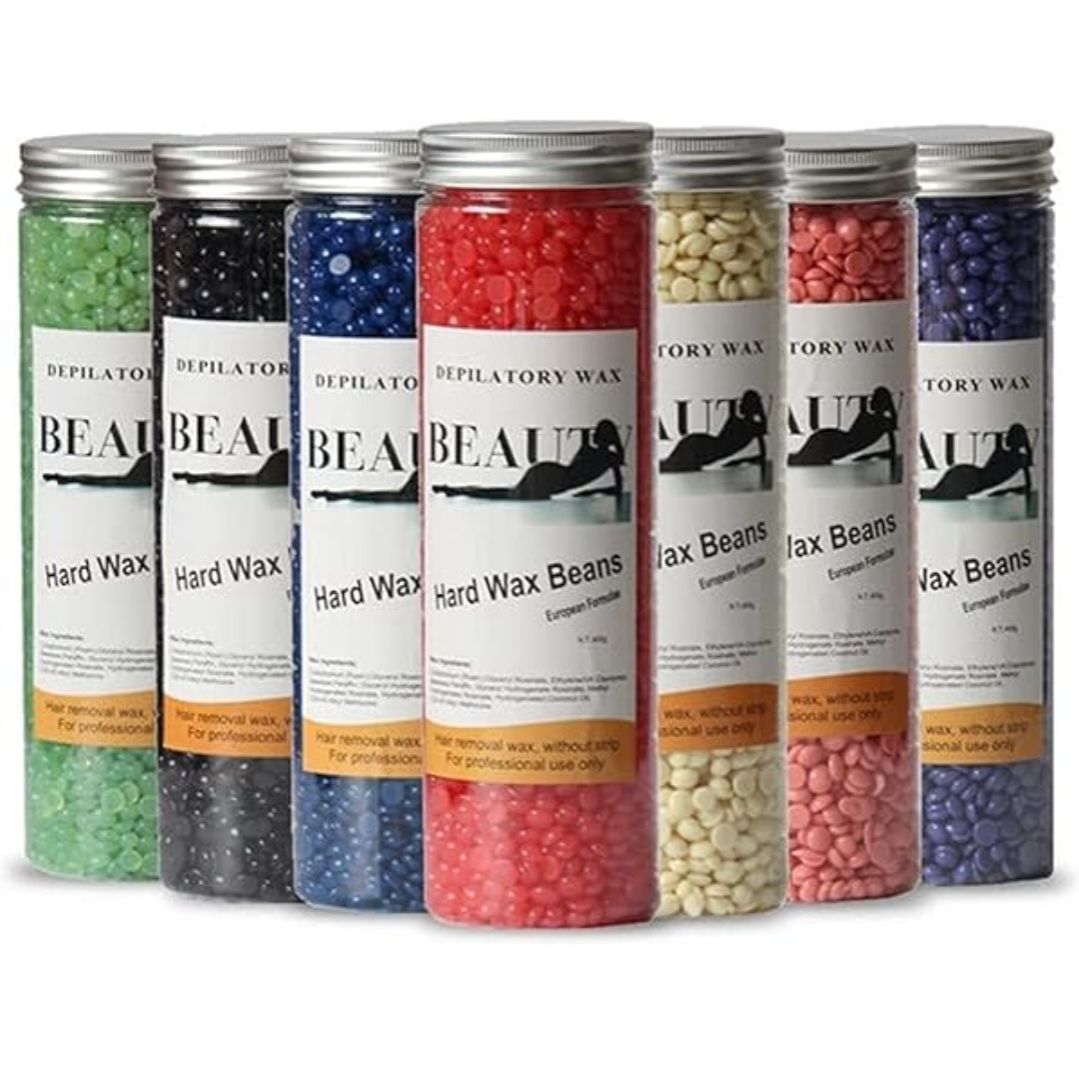 Hard Wax Beans Depilatory Wax For Hair Removal -all colours-400g.