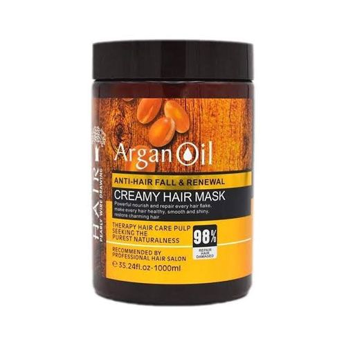 Keratin Argan Oil Anti- Hair Fall And Renewal Creamy Hair Mask Treatment- 1kg