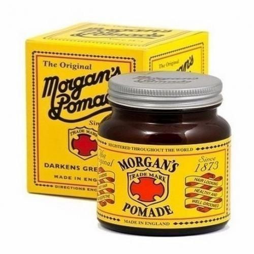 Morgan Pomade Darken Grey Hair Permanently - Made In England..