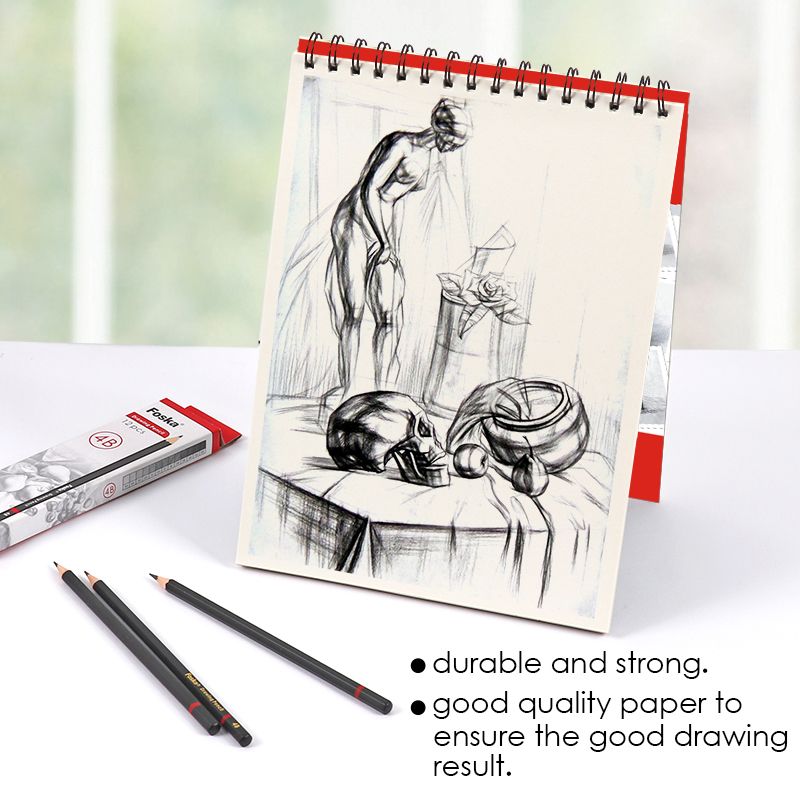 Sketchbook / Drawing Book / Artist Sketch Pad - A3 Size, 50 Pages, Spiral-bound150 gsm