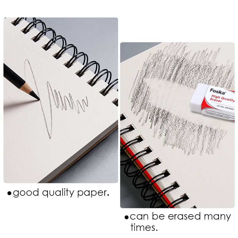 Sketchbook / Drawing Book / Artist Sketch Pad - A3 Size, 50 Pages, Spiral-bound150 gsm